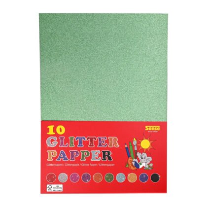 Блестяща хартия, А4, 10 цвята