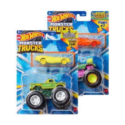 Hot Wheels - Mетално голямо бъги 1:64 с количка, асортимент
