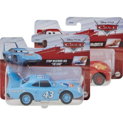 Количка Cars с изстрелвачка 1:43