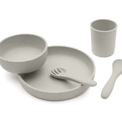 Сет за хранене 5 части Platinum Silicone Sand