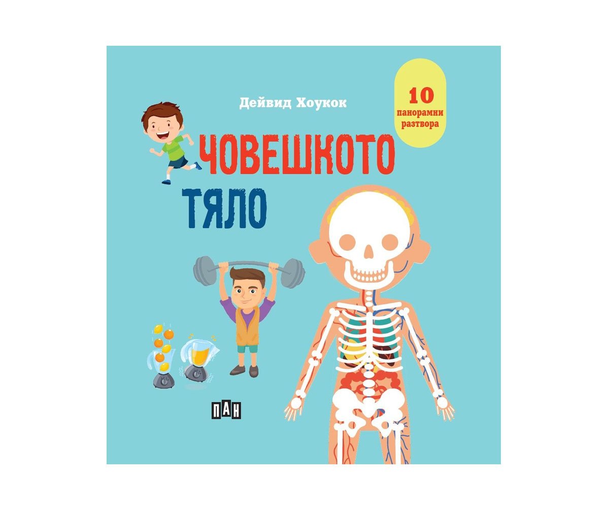 Пан - Човешкото тяло. Панорамна книжка