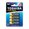 Алкални батерии Toshiba Alpha Power (усилена), (AA), LR6, 1.5V