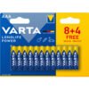 Varta Longlife Power AAA 8+4 бр. Усилени Алкални