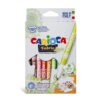 Флумастери за текстил Carioca, 10 цвята
