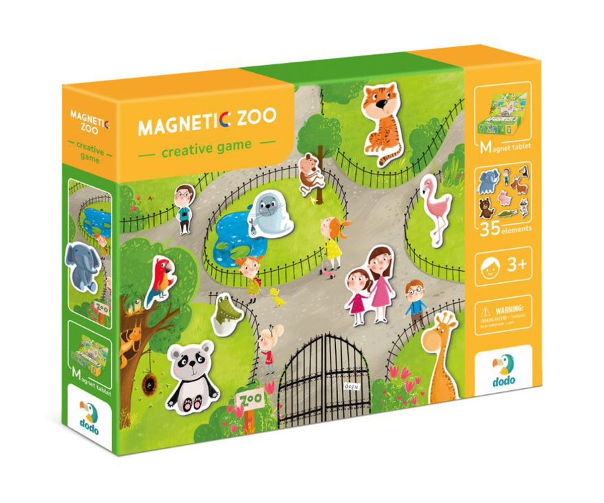Dodo - Игра Magnetic Zoo, 36 ел.