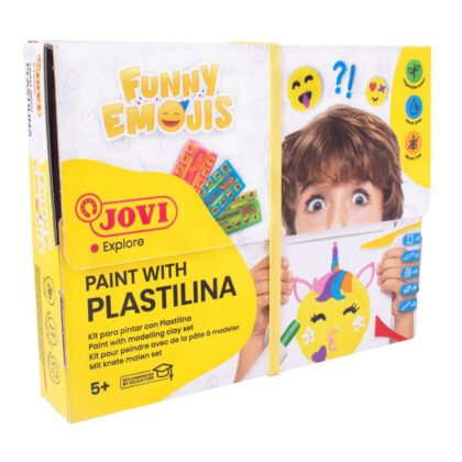 Jovi к-т рисувай с пластилин "Funny emojis"