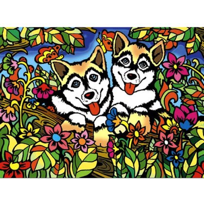 Colorvelvet к-т за оцветяване  29.7x21 см  Хъски