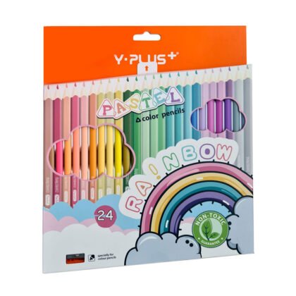 Y-Plus моливи 24 цв. Pastel