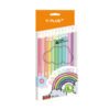 Y-Plus моливи 12 цв. Jumbo Pastel + острилка