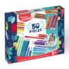 Комплект за рисуване Maped Color Peps, 50 части