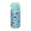 Бутилка за вода Ion8 Print, рециклирана пластмаса, 350 ml, Fish