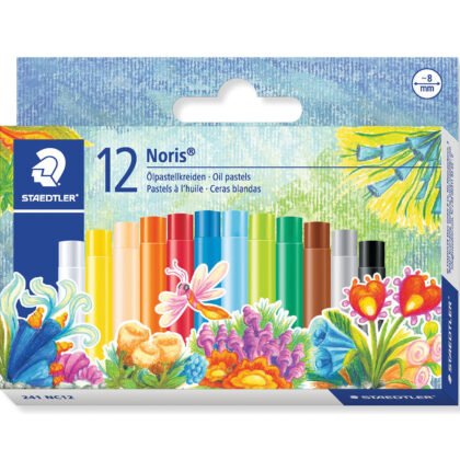 Маслени пастели Staedtler Noris Club 241, 12 цвята