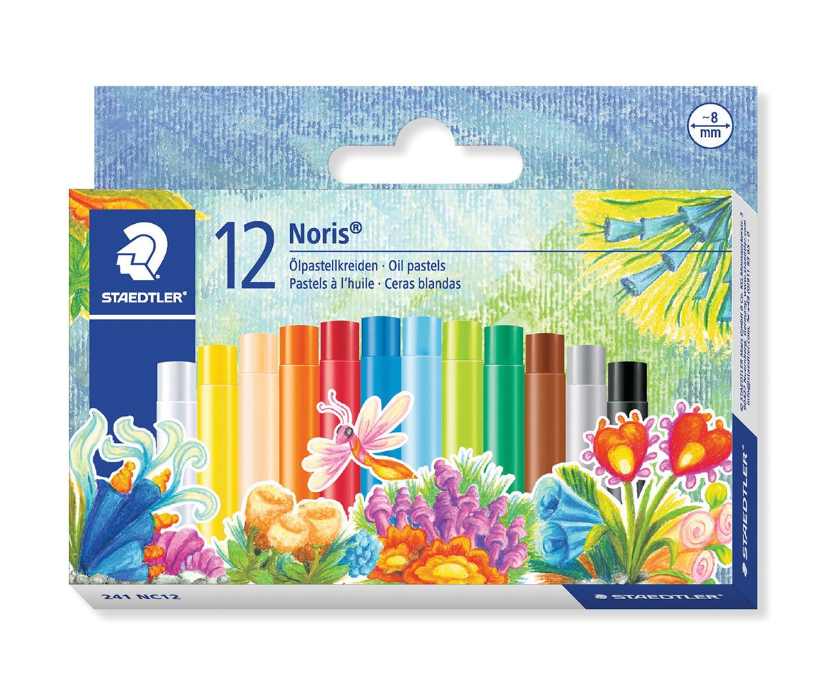 Маслени пастели Staedtler Noris Club 241, 12 цвята