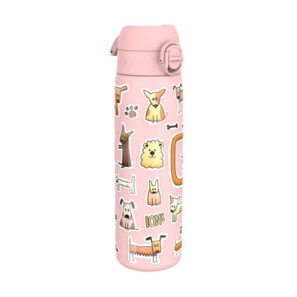 Бутилка за вода Ion8 Print, мет, 600ml, Dogs