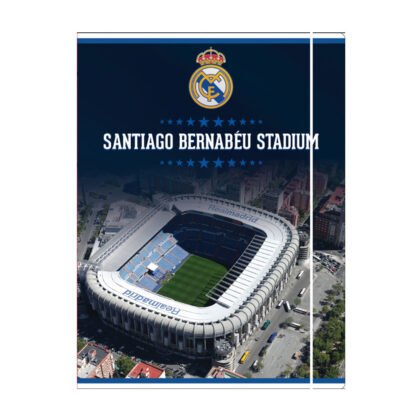 Папка с ластик FC Real Madrid A4 1 cm
