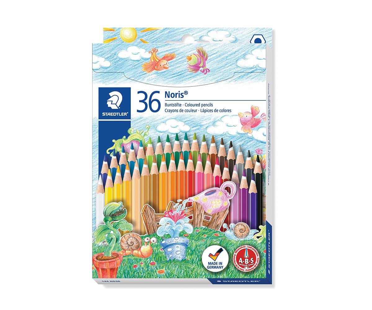 Staedtler - Цветни моливи NC 144 36 цвята
