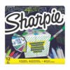 К-кт перм. маркери Sharpie 12 бр + 6 етикета