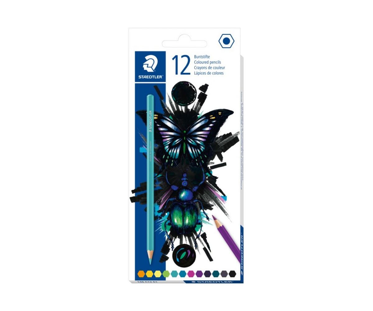 Цветни моливи Staedtler 146 Cool&Cute, 12 цвята