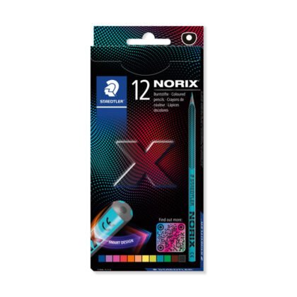 Цветни моливи Staedtler Norix 186, 12 цвята