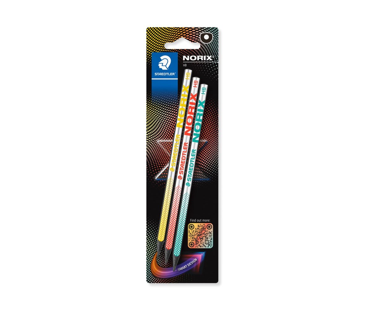 Молив Staedtler Norix 181 HB, 3 броя