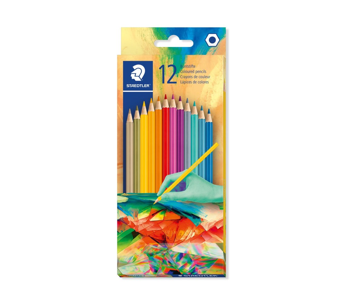 Цв. моливи Staedtler Multiverse 175, 12 цв, вар. 2
