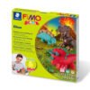 К-кт глина Staedtler Fimo Kids, 4x42g, Dino