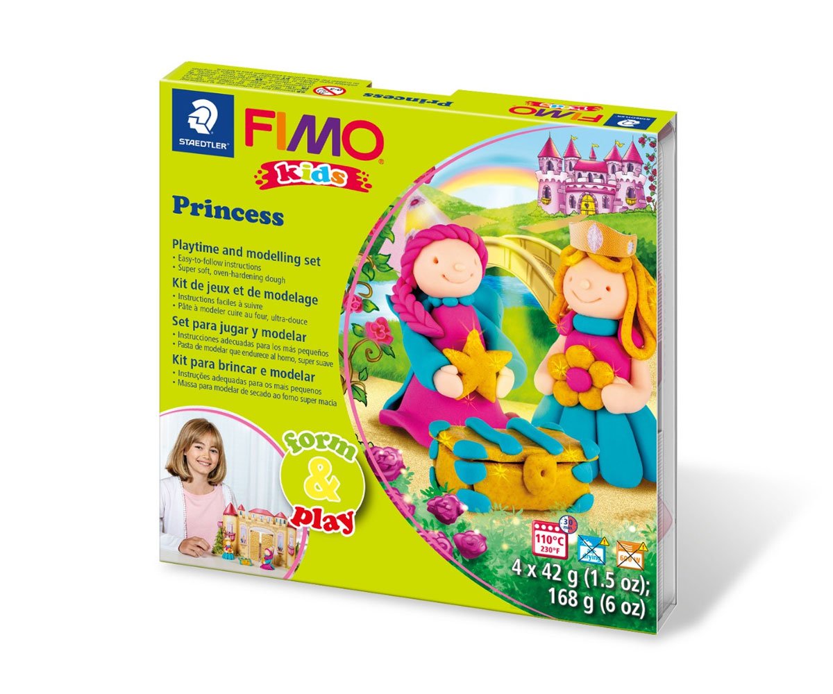 К-кт глина Staedtler Fimo Kids, 4x42g, Princess
