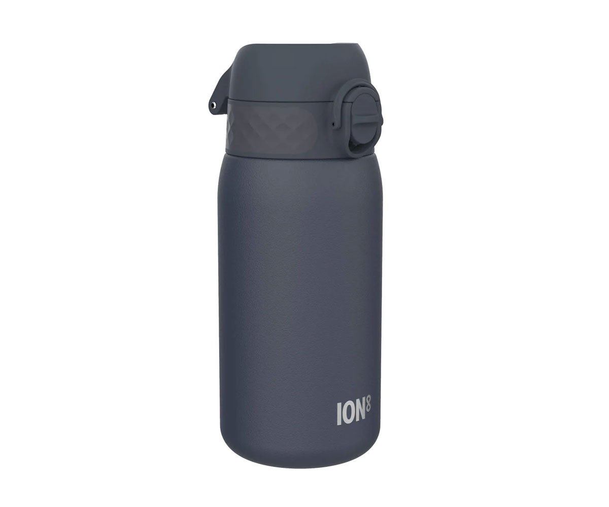 Ion8 - Бутилка за вода Core, метална, 400ml, цвят Ash Navy