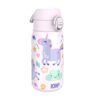 Ion8 - Бутилка за вода Print, мет, 400ml, Еднорози
