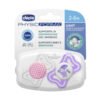 Chicco Nurs-Залъгалка Physio Light 2-6 м момиче 2 бр