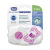Chicco Nurs-Залъгалка Physio Light 6-16 м момиче 2 бр