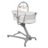Chicco Gear-Baby Hug Air 4в1 White Snow-креватче, шезлонг, стол за хранене, първото столче