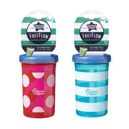 Tommee Tippee-Чаша със сгъваем накрайник Free Flow 300мл 6 м+