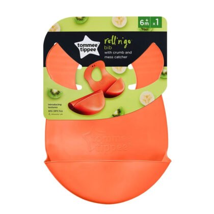Tommee Tippee-Мек лигавник руло 6м+ оранжев
