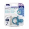 Chicco Nurs-Залъгалка Soft Lux 16-36 сиво, синьо