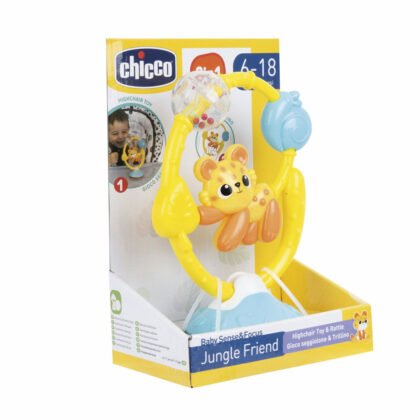 Chicco Toys-Играчка за стол за хранене -приятели от джунглата