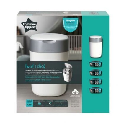 Tommee Tippee-Комплект 4 касети + хигиенен кош Twist&Click
