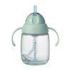Tommee Tippee-Неразл. се чаша със сламка Superstar с дръжки 240мл 6м+