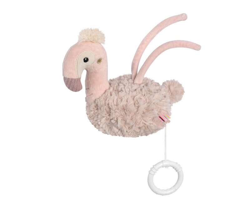 Fehn-Мека музикална играчка Фламинго 18см