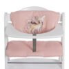Hauck-Alpha+Tапицерия за стол Pad Deluxe 6-36 м, розово сърнички