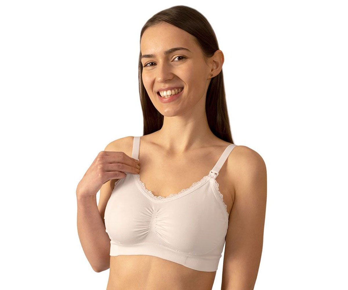 Babyono-Сутиен за кърмачки 585/03 D80-85 бял