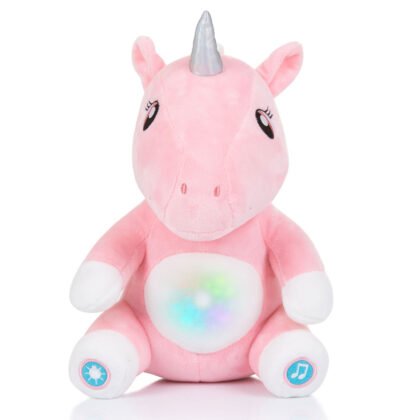 Chipolino Toys-Плюшена играчка с музика/лампа Еднорог