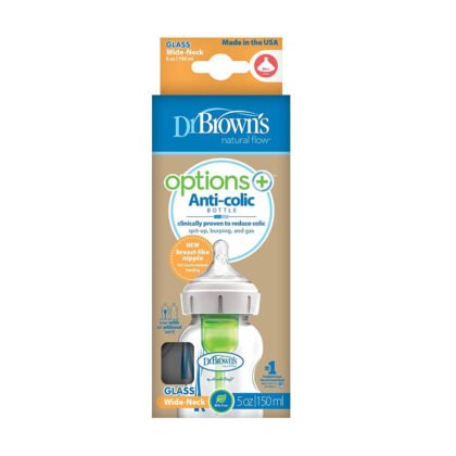 Dr.Browns-Стъклено шише WN Options+ 1бр.150мл WB51700-P4