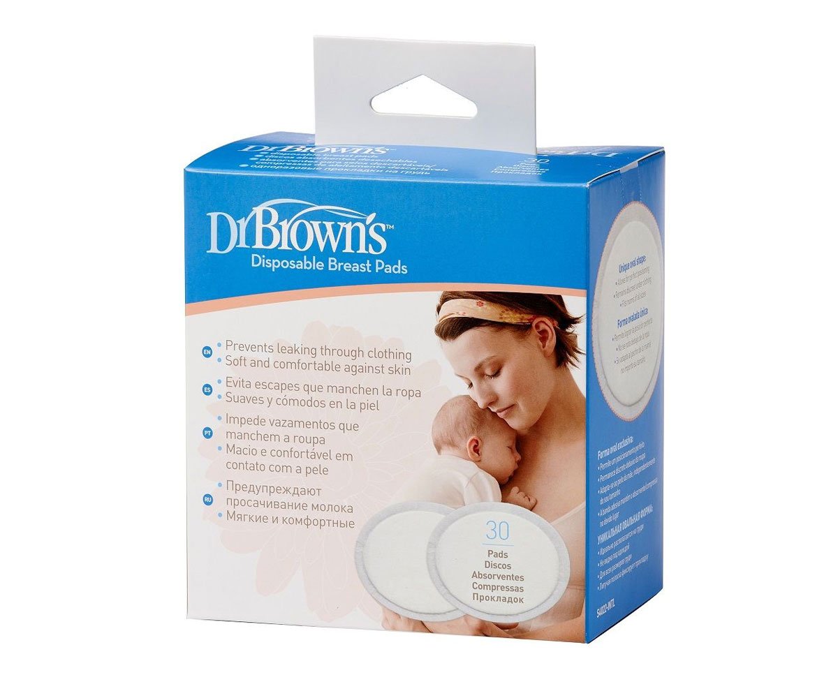 Dr.Browns-Подплънки за кърмачки 30 бр.S4022-INTL
