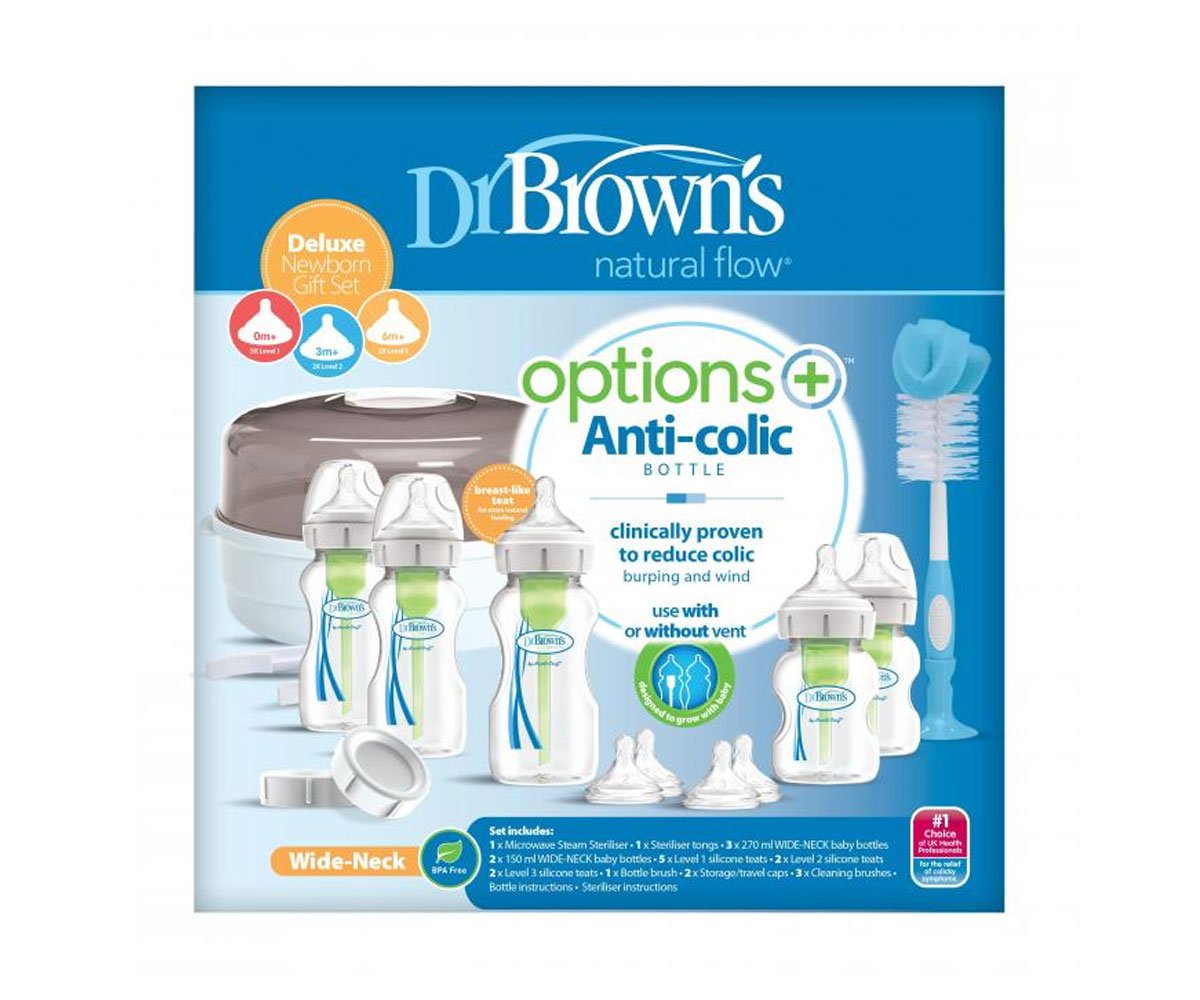 Dr.Browns-Комплект за новородено WN Options+ Deluxe AC167-GBX