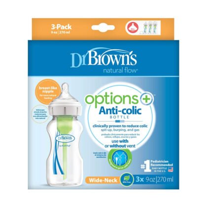Dr.Browns-Шише WN Options+270мл 3бр. WB93600-ESX
