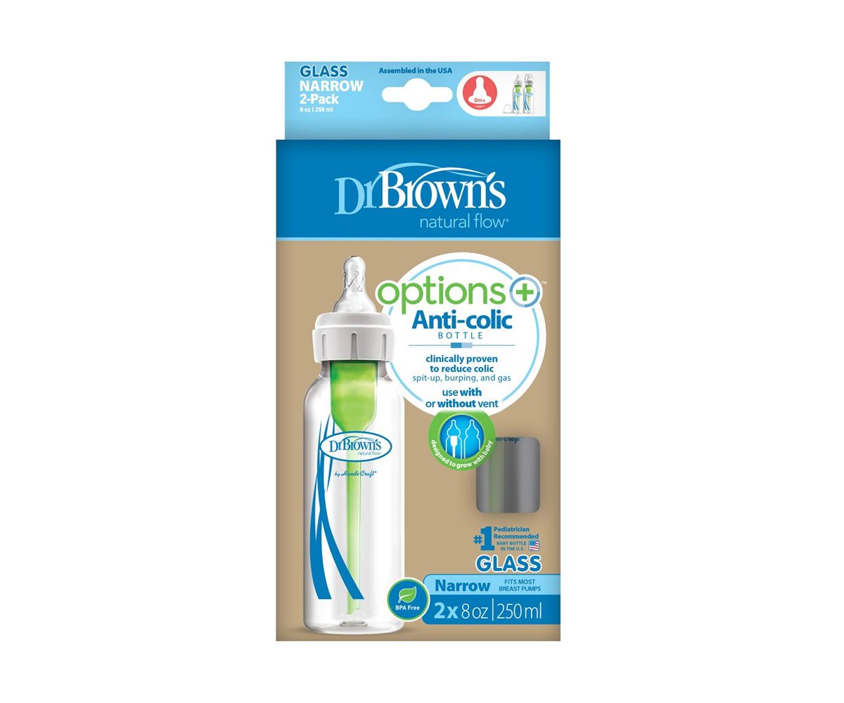 Dr.Browns-Стъклено шише NN Options+ 2бр 250мл SB82023-P2