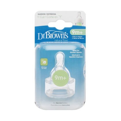 Dr.Browns-Биберон NN 2бр. Y-Cut 312-INTL Silicone NNO Nipple