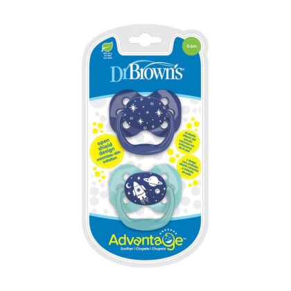Dr. Browns залъгалка Advantage 1 етап 2 бр. сини