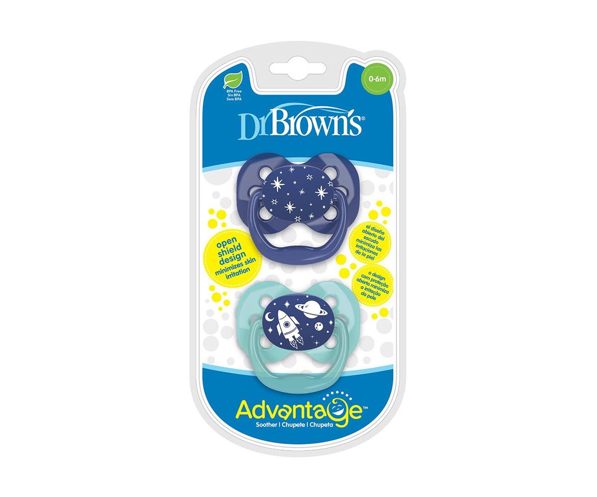 Dr. Browns залъгалка Advantage 1 етап 2 бр. сини